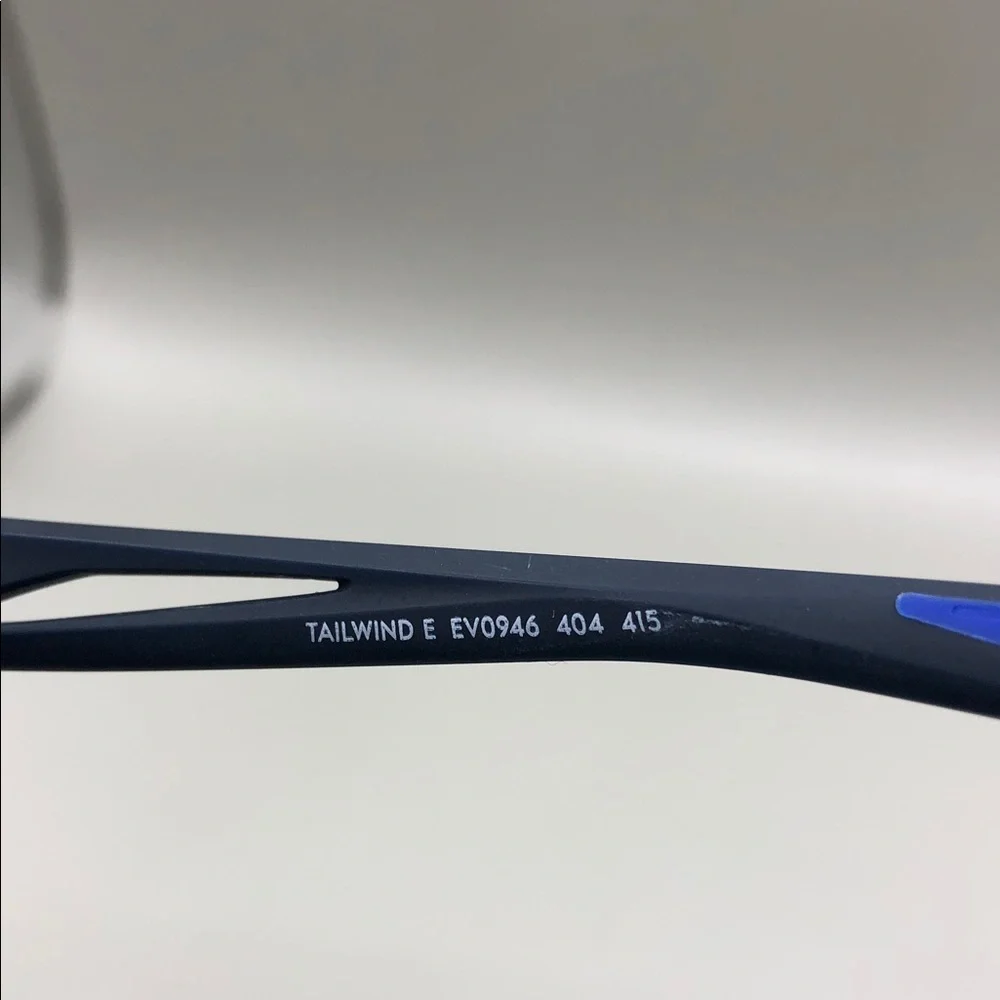 Nike TAILWIND E EV0946 404 Black/Blue Brown Lens Sunglasses Italy Sports Cycling